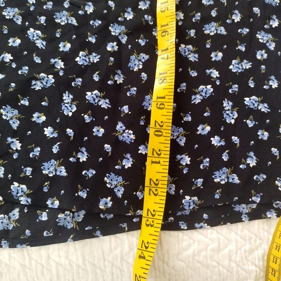 Madewell Silk Cinch-Sleeve Top in Baby's Breath Sz Xl - Picture 10 of 10